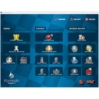 Menu Komodo 3.2