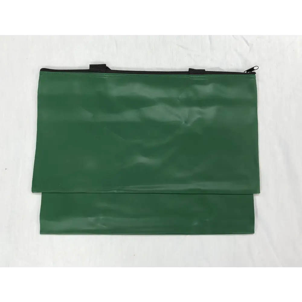Large Vinyl Chess Bag w/loop Green  BACK