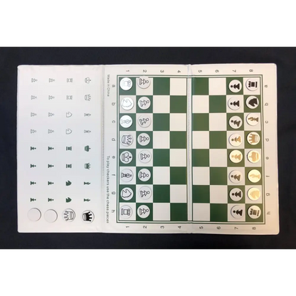 Medium Folding Magnetic Chess Set 7.25"