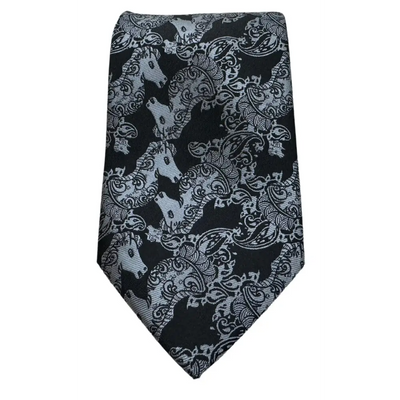 Silver Knight Chess Tie