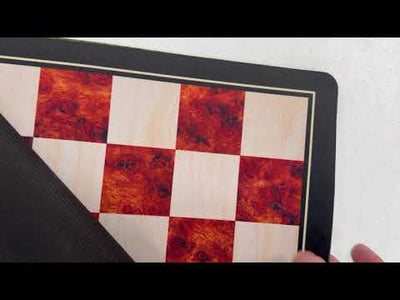 Series II - Wood Grain Thin Floppy Mousepad Chess Board by Chess Gorilla