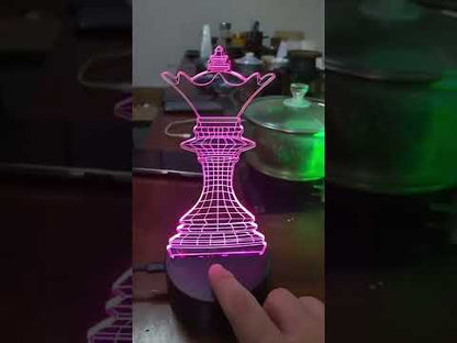 Chess Night Light The Queen