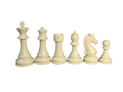 Roman Knight Chess Set, Heavily Weighted, 3 3/4" King