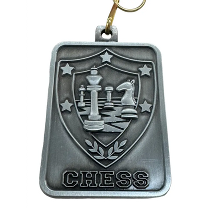 Silver Shield Chess Medal