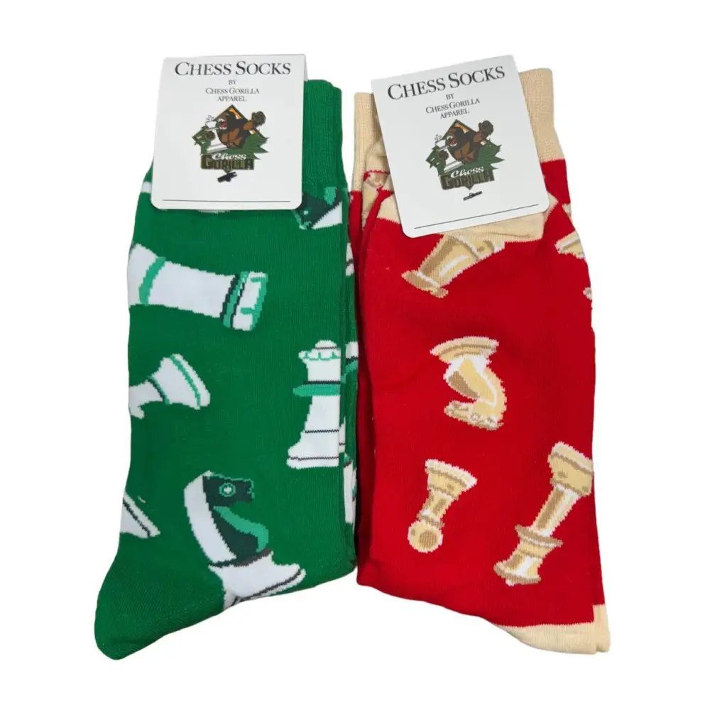 Chess Socks 2 pair