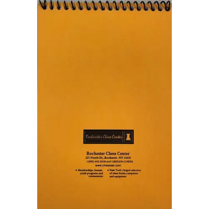Sport For The Mind Orange Softcover Back