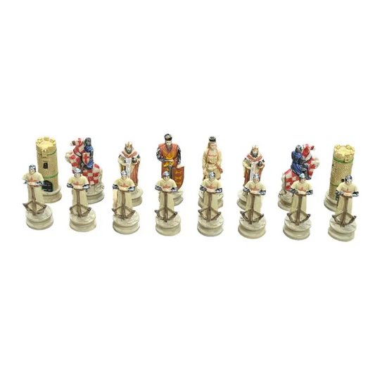 The Crusade Resin Theme Chess Pieces