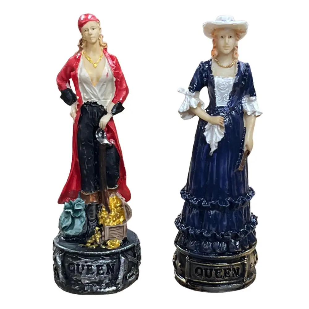The Pirates Resin Theme Chess Pieces