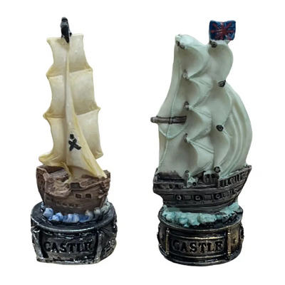 The Pirates Resin Theme Chess Pieces