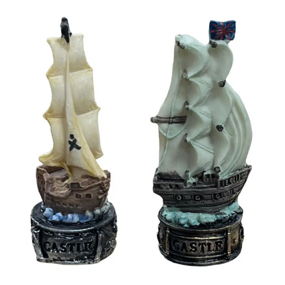 The Pirates Resin Theme Chess Pieces