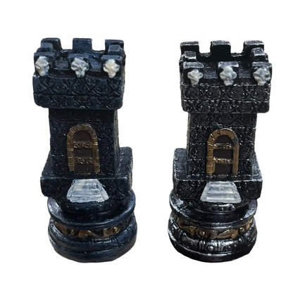 The Skull Resin Theme Chess Pieces