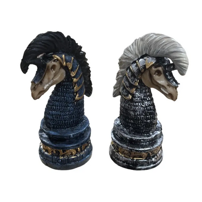 The Skull Resin Theme Chess Pieces