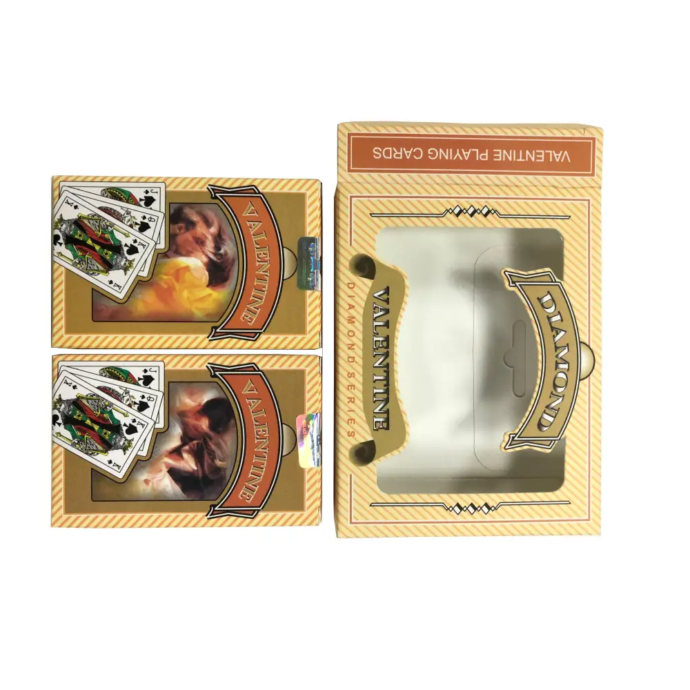 Valentine Bridge Playing Cards - French Index