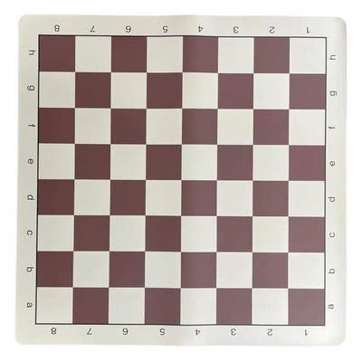Brown Vinyl Chess Board