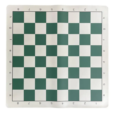 Green Vinyl Chess Board