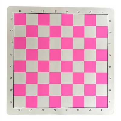 Pink Vinyl Chess Board