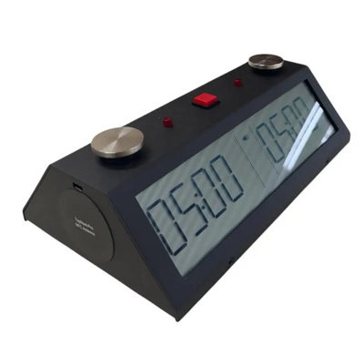 Z Mart Pro Tap-N-Touch Chess Clock - Metal Case - Chess Clock